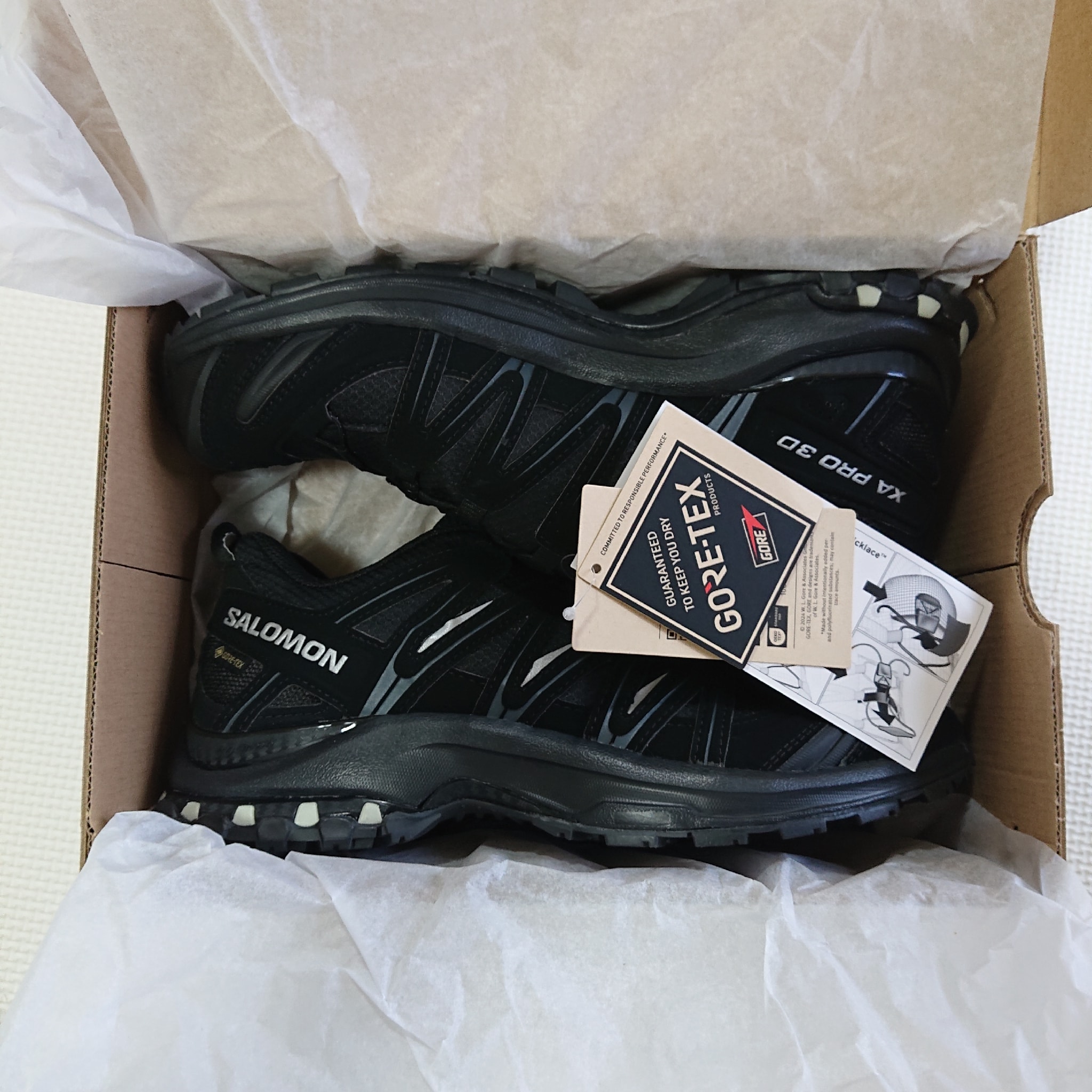 Salomon Women's XA Pro 3D GORE-TEX "Black/Mineral Grey"