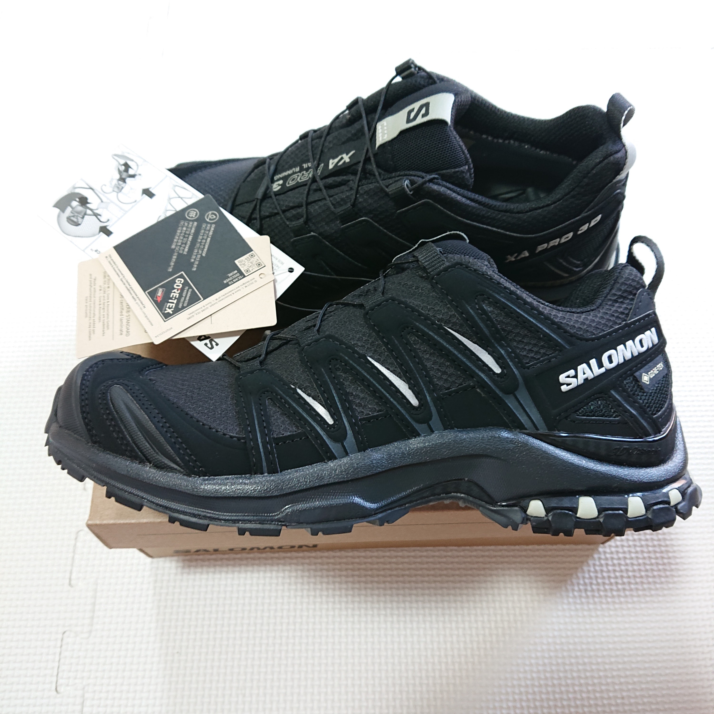 Salomon Women's XA Pro 3D GORE-TEX "Black/Mineral Grey"