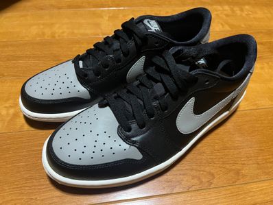 NIKE AIR JORDAN 1 RETRO LOW BLACK GREY (2015)