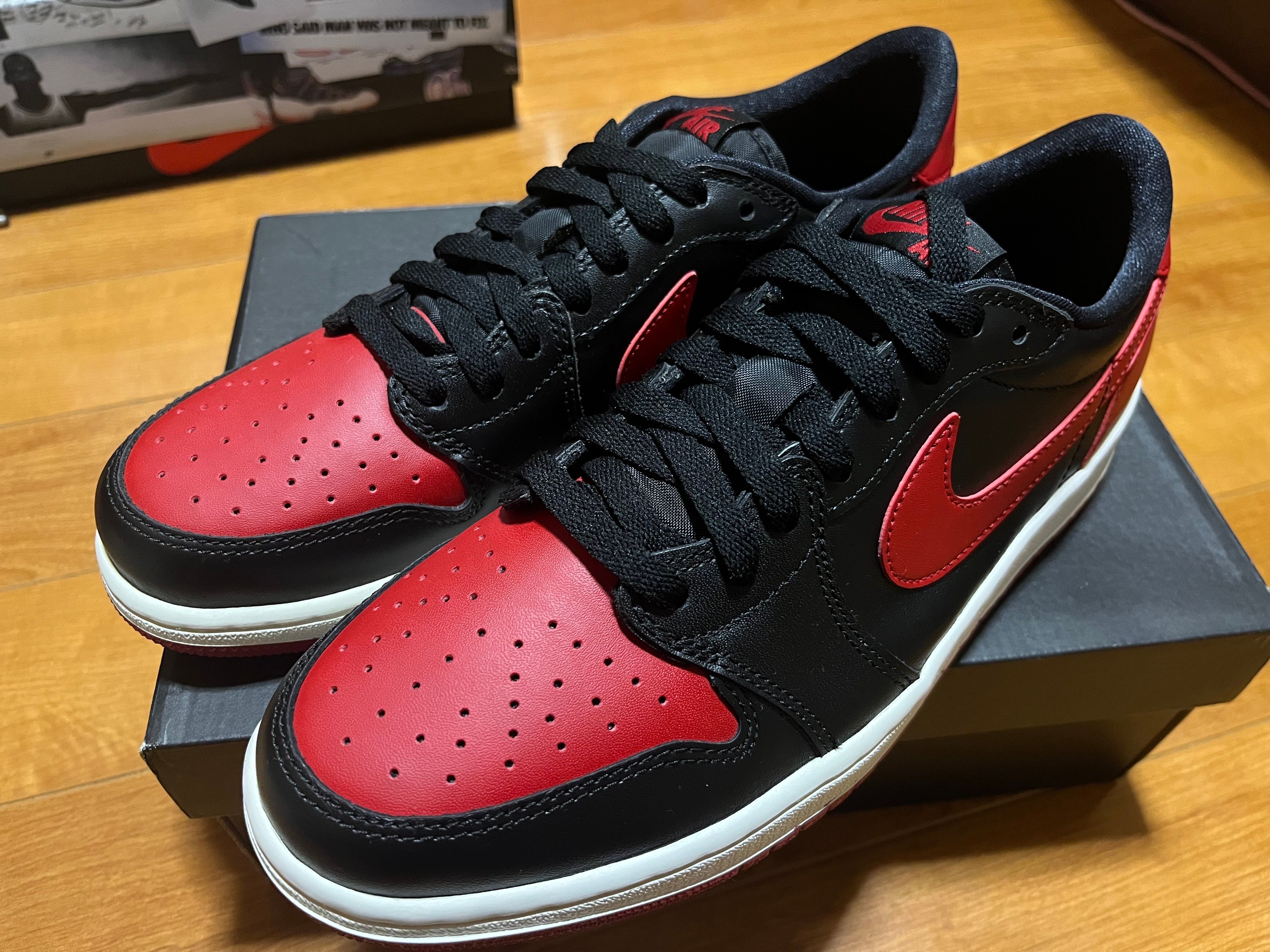 NIKE AIR JORDAN 1 RETRO LOW BRED (2015)