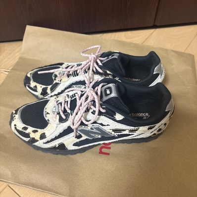 New Balance Women's 204L "Black Cow Print"
