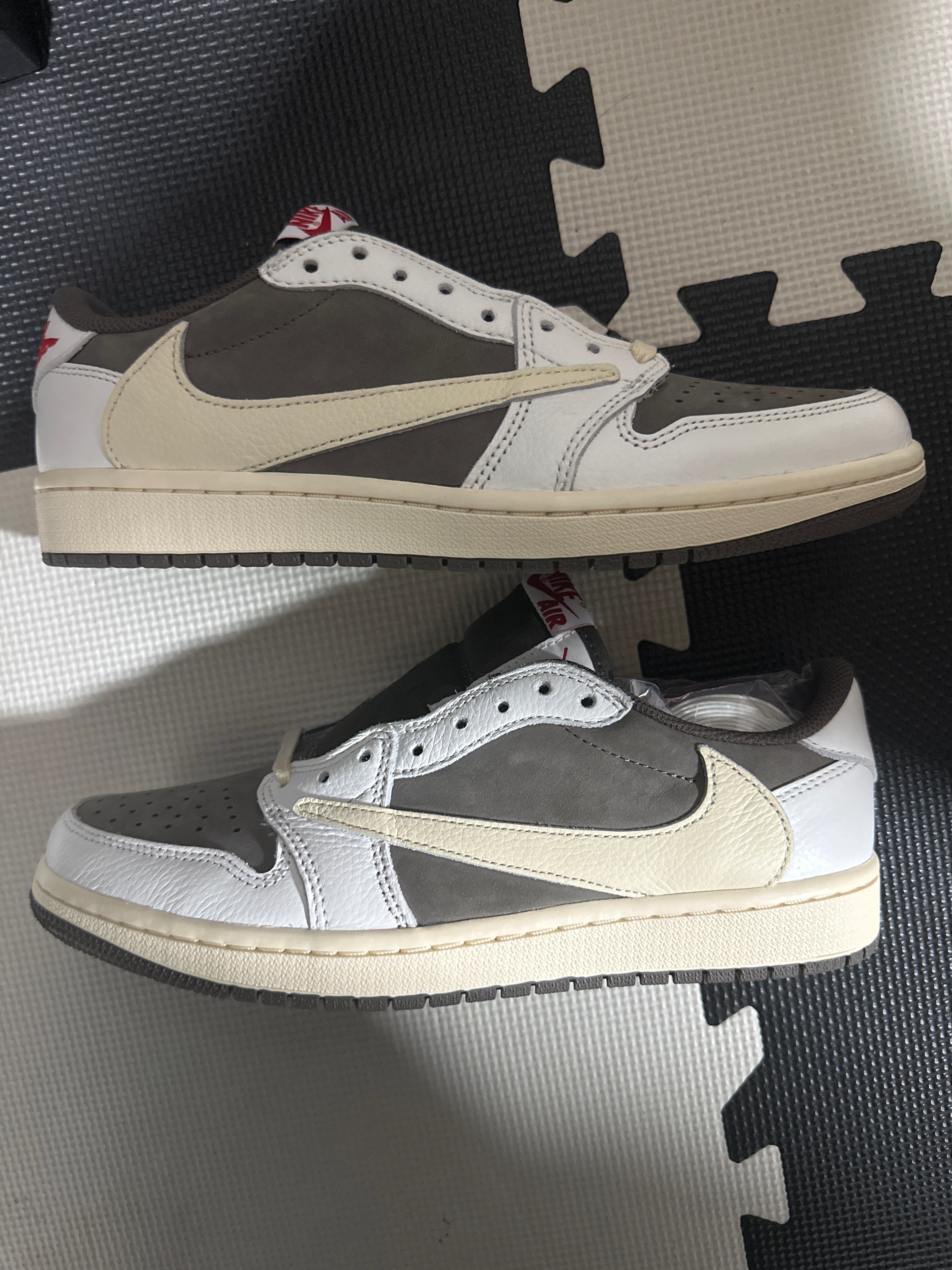 Travis Scott × Nike Air Jordan 1 Low OG SP "Reverse Mocha/Sail and Ridgerock"