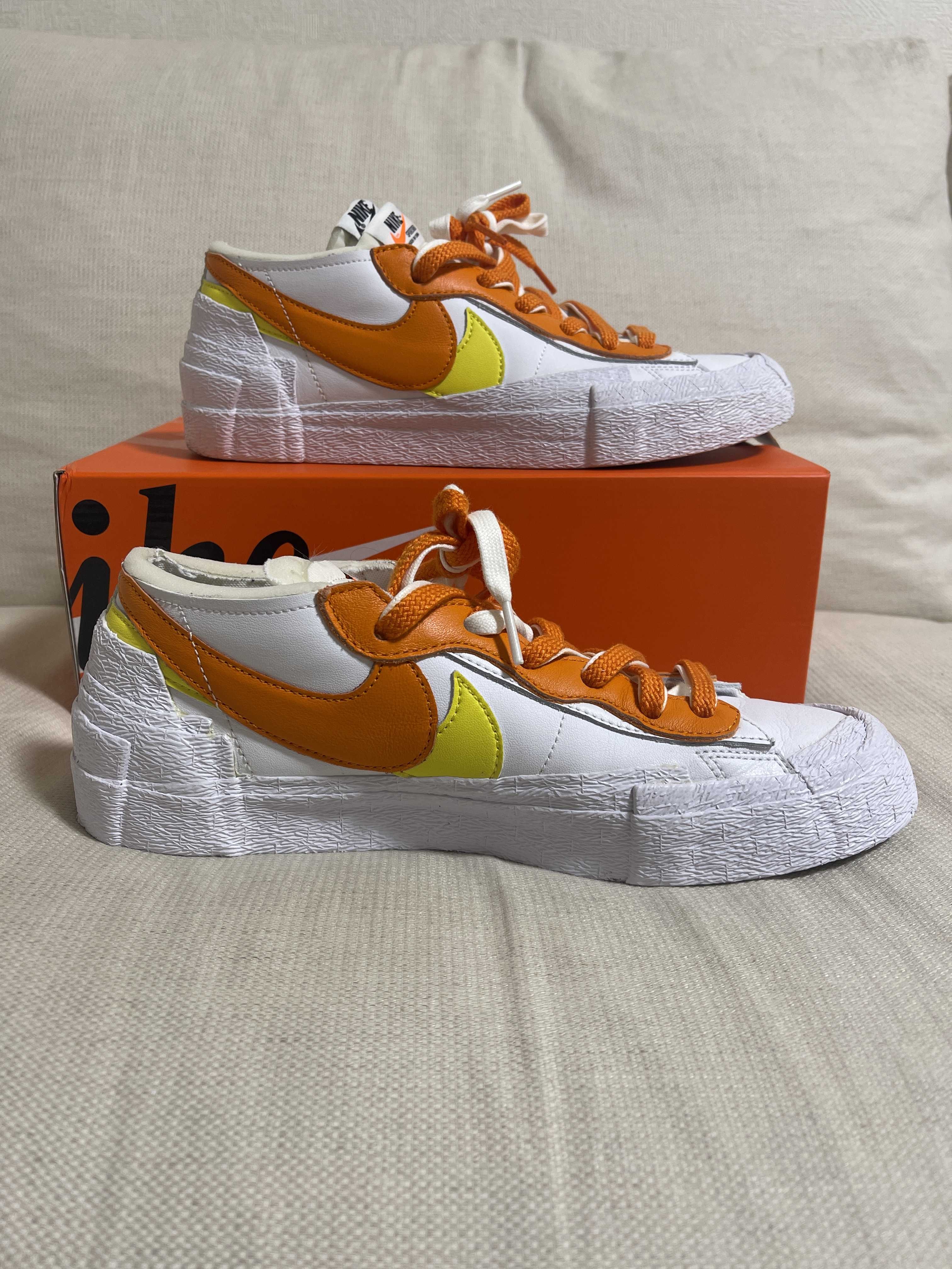 SACAI × NIKE BLAZER LOW "MAGMA ORANGE"