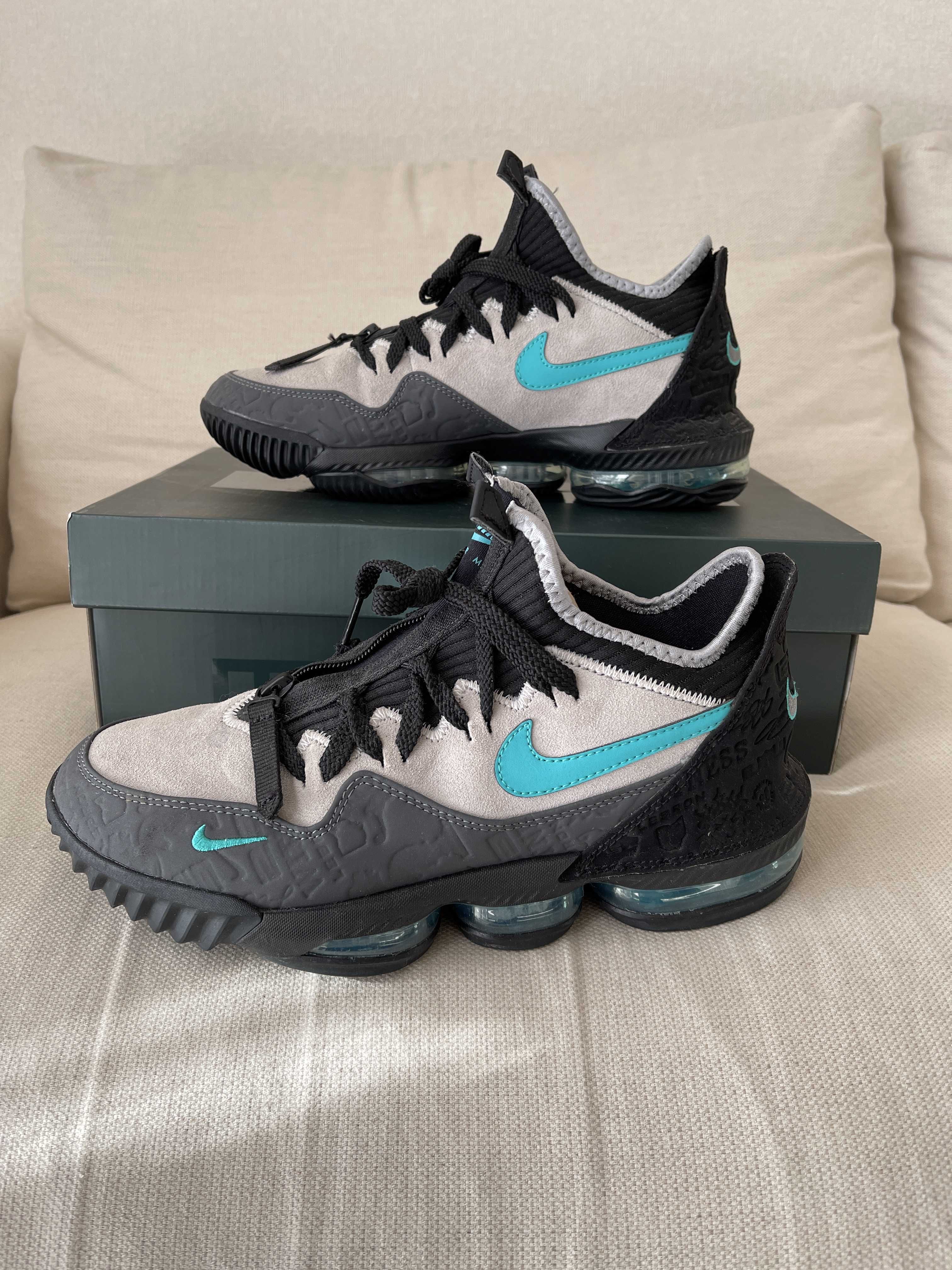 atmos × Nike LeBron 16 "Clear Jade"