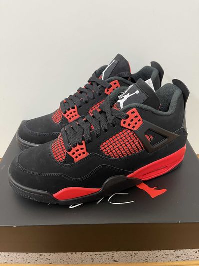 Nike Air Jordan 4 "Red Thunder/Crimson"