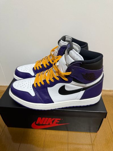 Nike Air Jordan 1 Retro High OG "Court Purple White/Black" (2020)