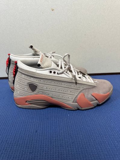 Clot × Nike Air Jordan 14 Low "Brown"