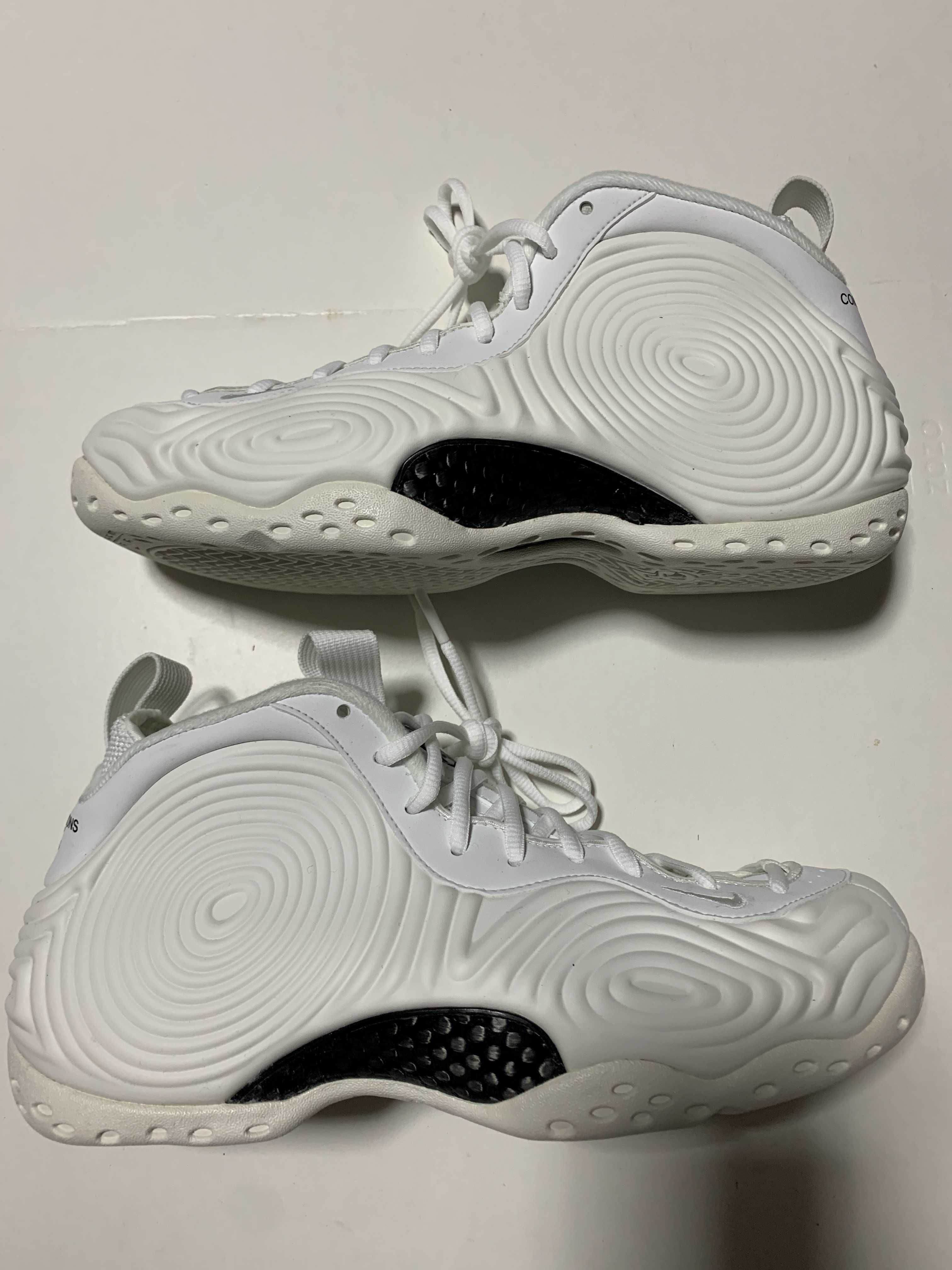 COMME des GARCONS × Nike Air Foamposite One "White"