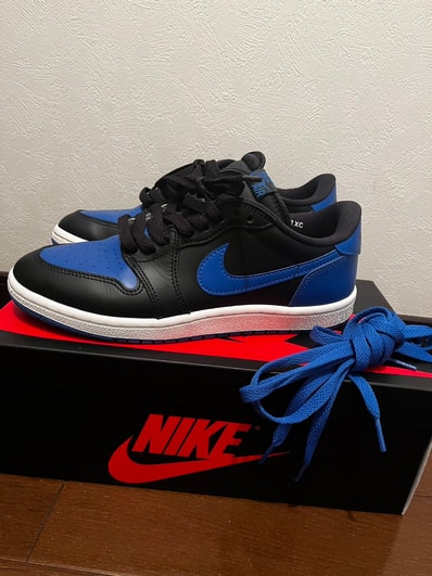 Nike Air Jordan 1 Low '85 "Black and Royal Blue"