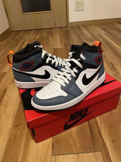 FACETASM × Nike Air Jordan 1 Mid "White/Navy"