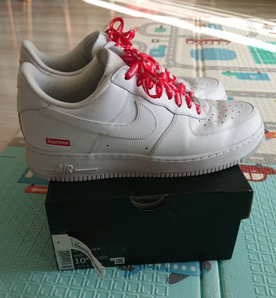 Supreme × Nike Air Force 1 Low "White"