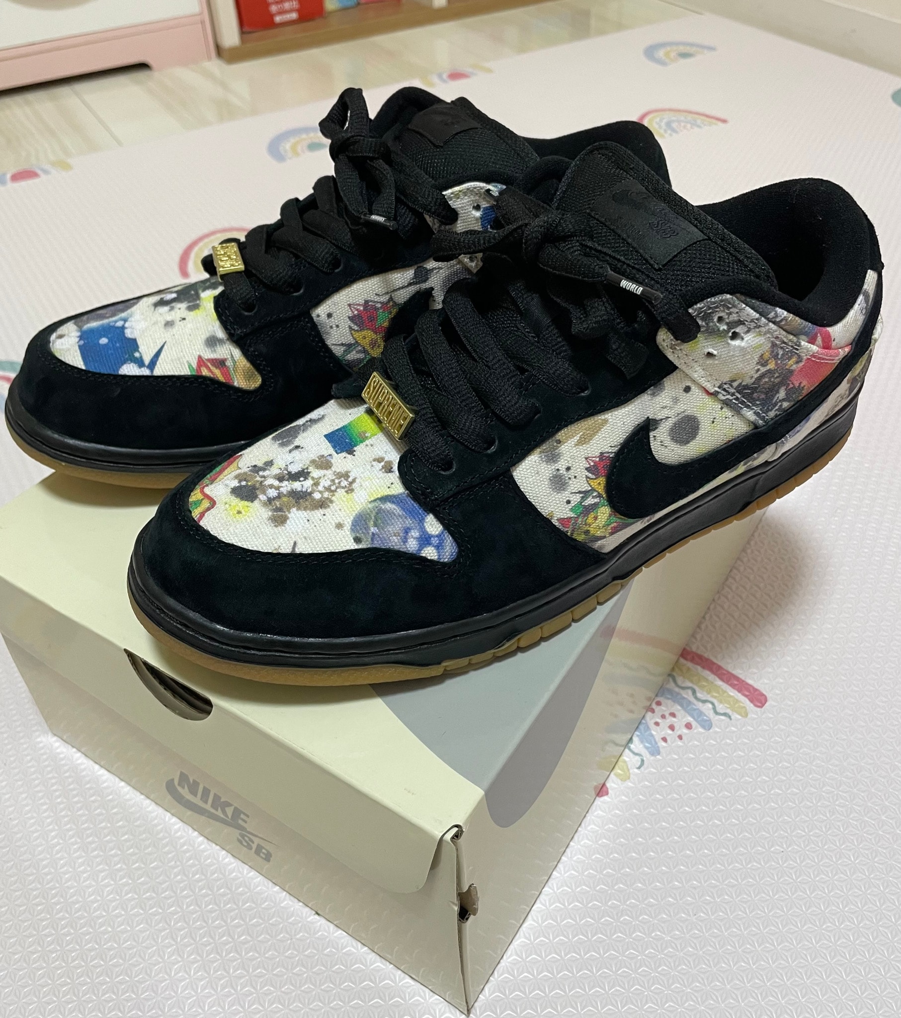 Supreme × Nike SB Dunk Low "Rammellzee"
