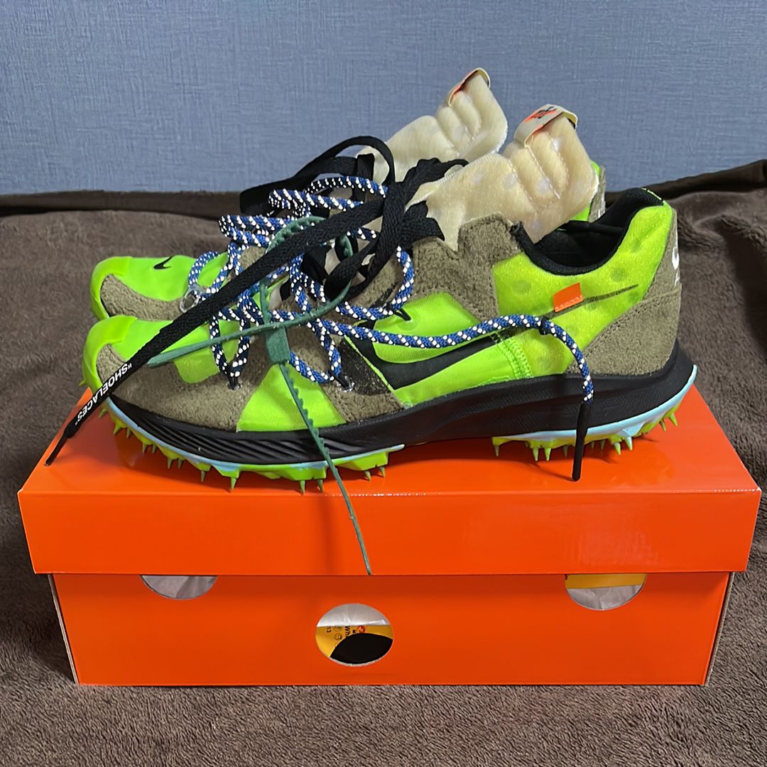 Off-White × Nike Women's Air Zoom Terra Kiger 5 "Green"