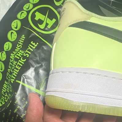 Nike Women's Air Force 1 Low '07 LX "Barely Volt/Black/White"