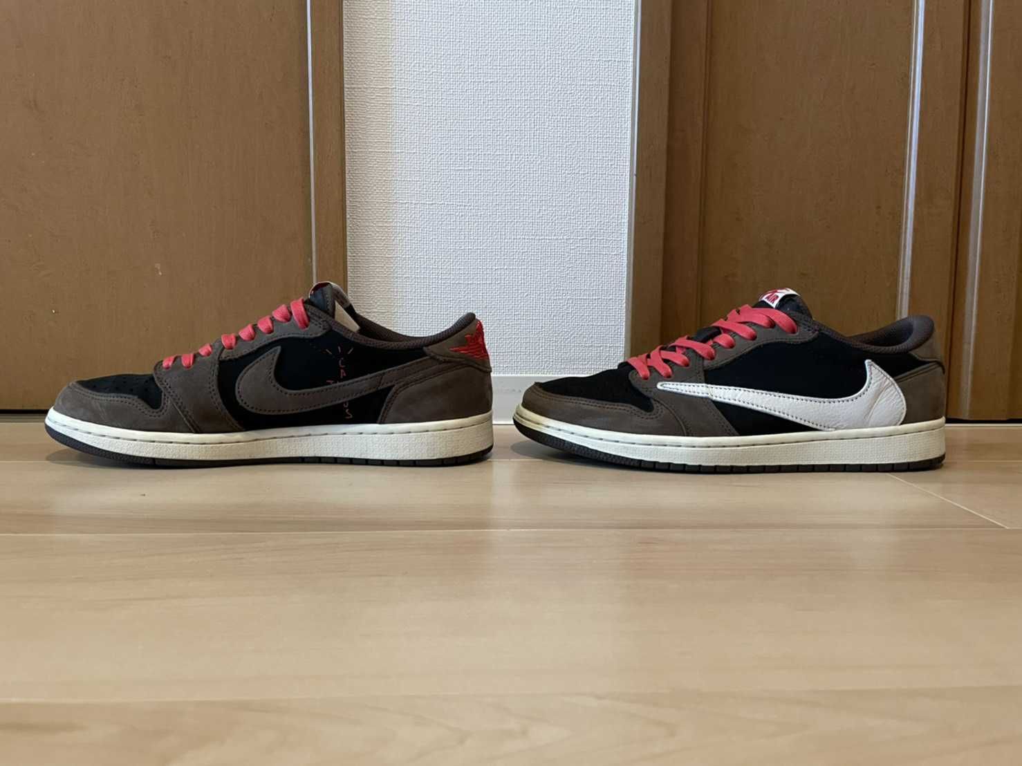 Travis Scott × Nike Air Jordan 1 Low OG SP-T  "Black/Dark Mocha"