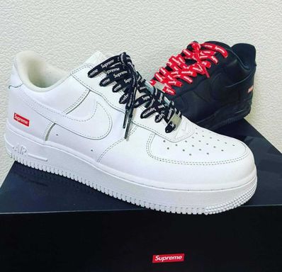 Supreme × Nike Air Force 1 Low "White"