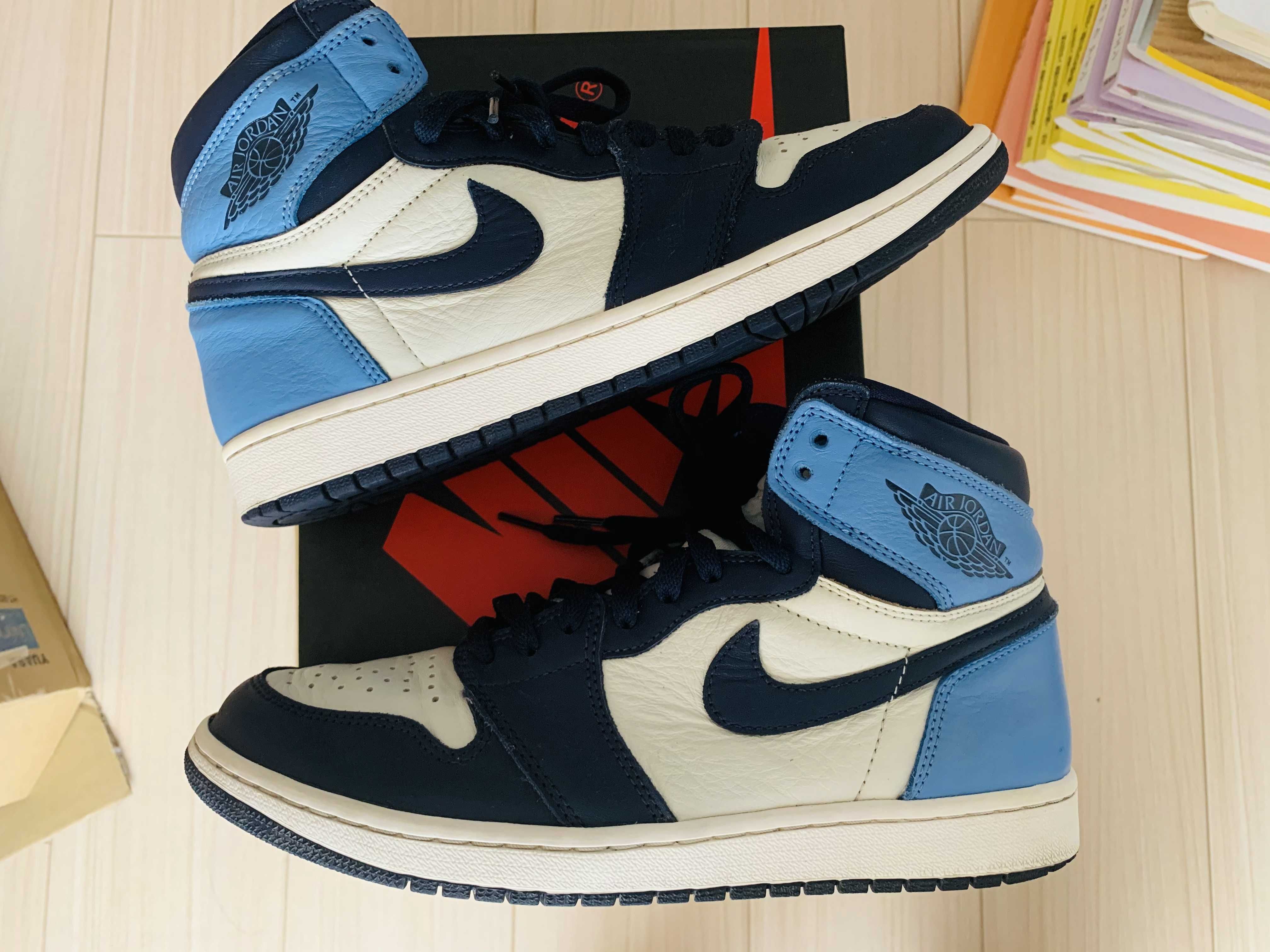 Nike Air Jordan 1 Retro High OG "Obsidian/University Blue"