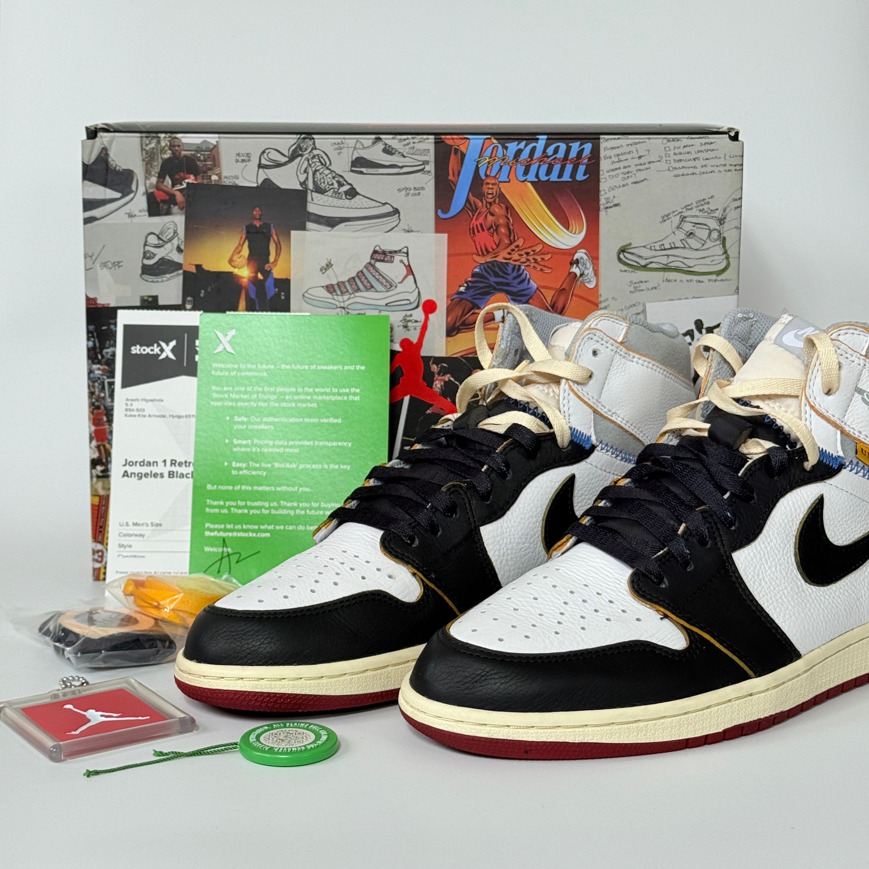 UNION × Nike Air Jordan 1 Retro High OG NRG "Varsity Red/Wolf Grey"