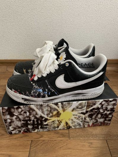 PEACEMINUSONE × Nike Air Force 1 Low Para Noise "Black" / G-DRAGON
