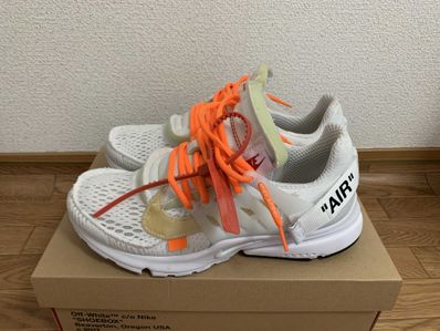 Off-White × Nike Air Presto "White/Black/Cone"