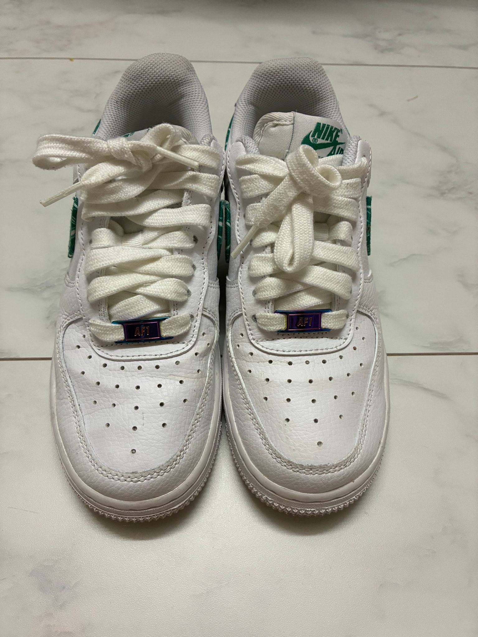 Nike Women's Air Force 1 Low '07 Essential "Green Paisley"