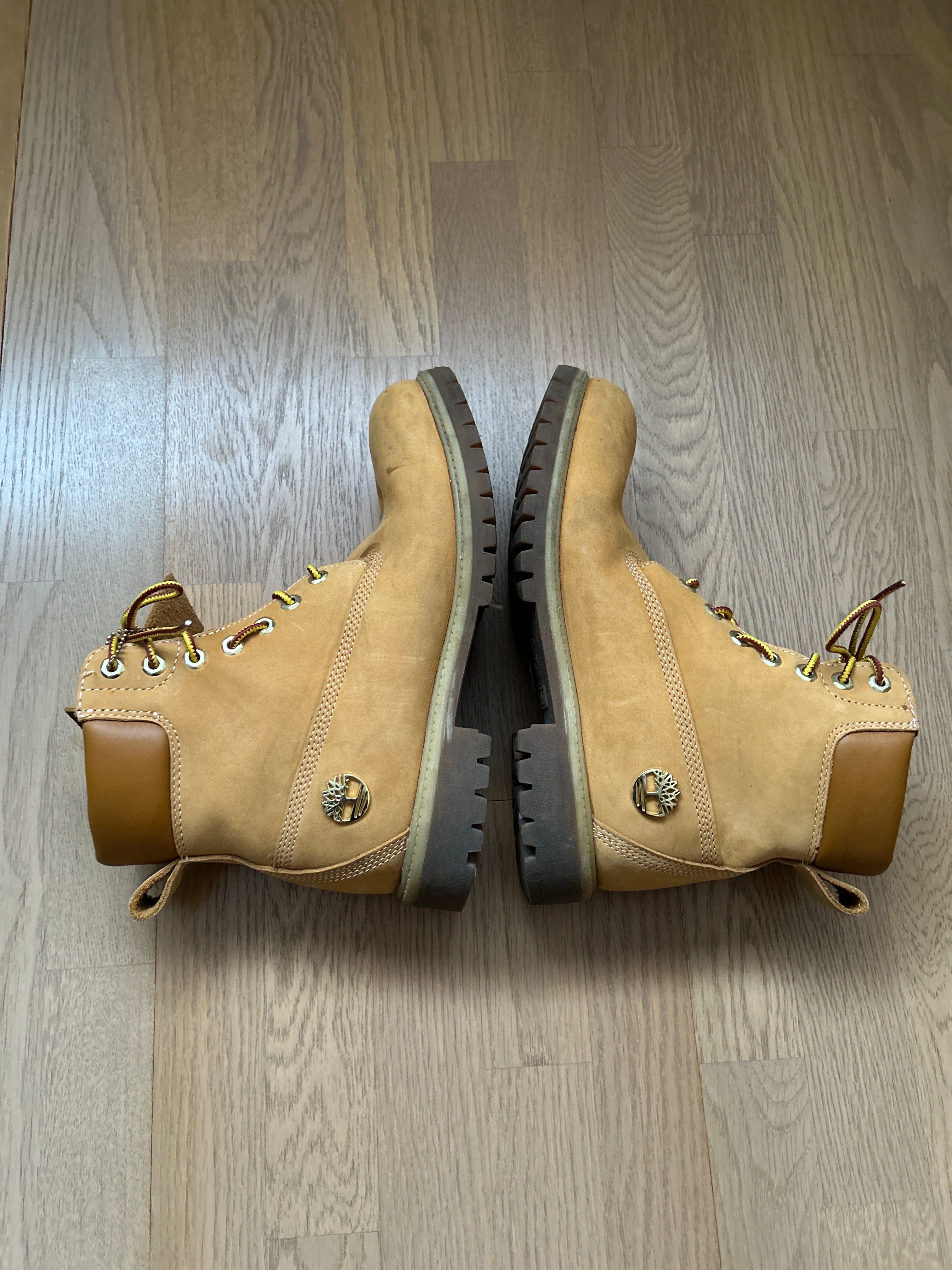 Timberland × Stussy Sideship Yellow Boots