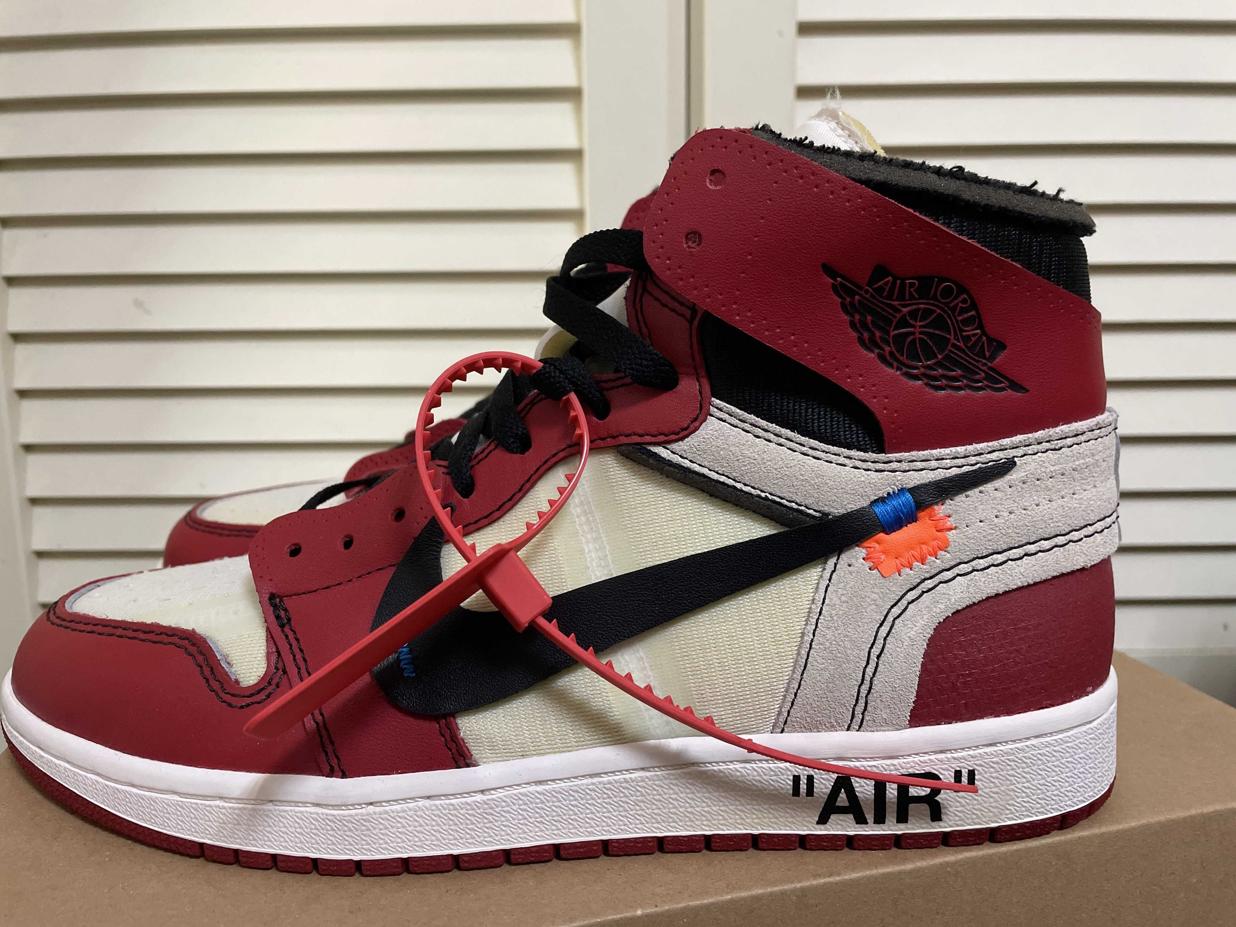 Off-White × Nike Air Jordan 1 Retro High The Ten "Chicago"