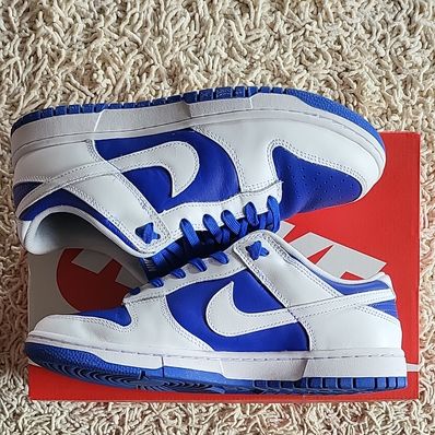 Nike Dunk Low Retro "Racer Blue and White"