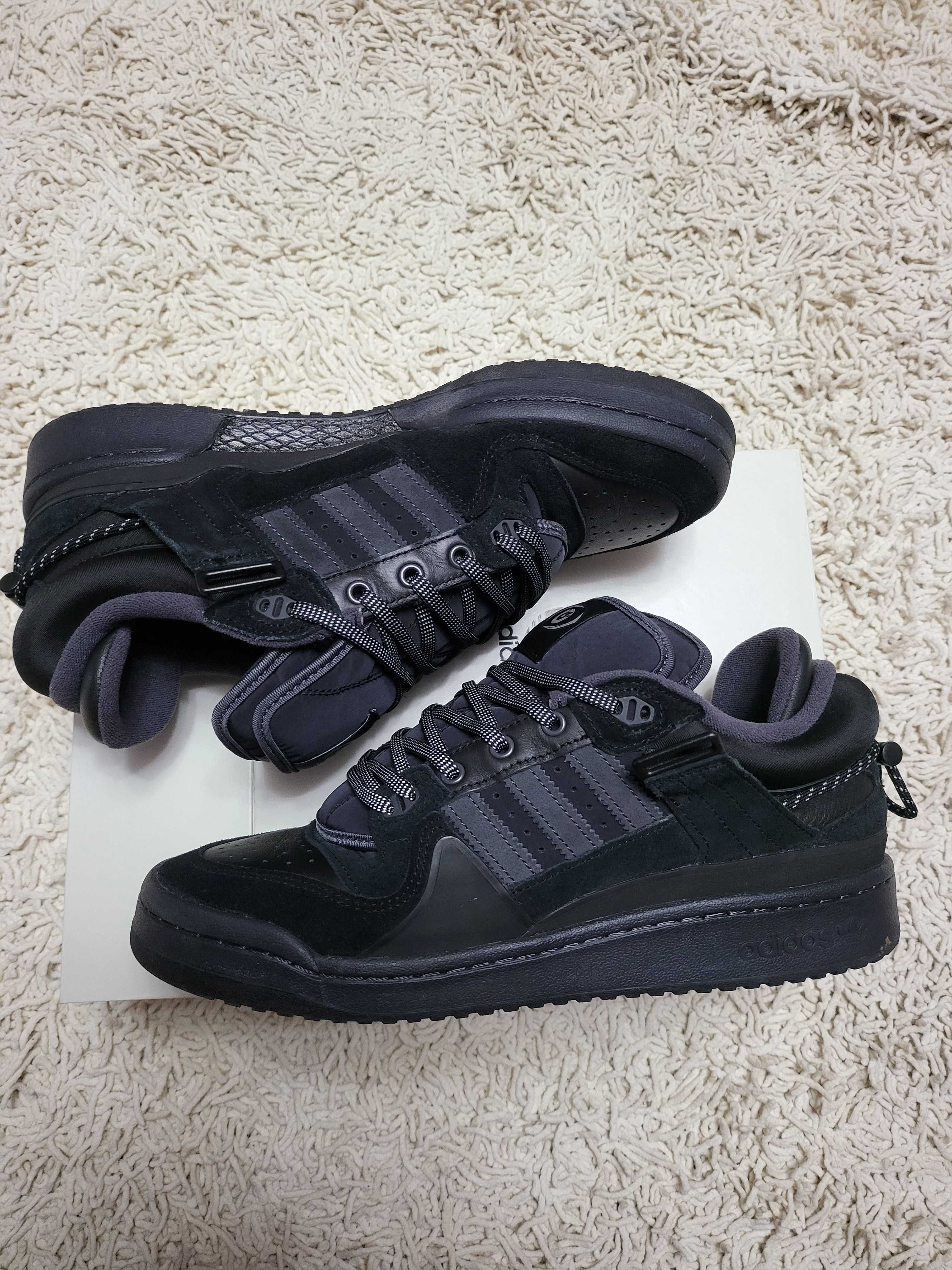 Bad Bunny × adidas Forum 84 Low "Core Black"