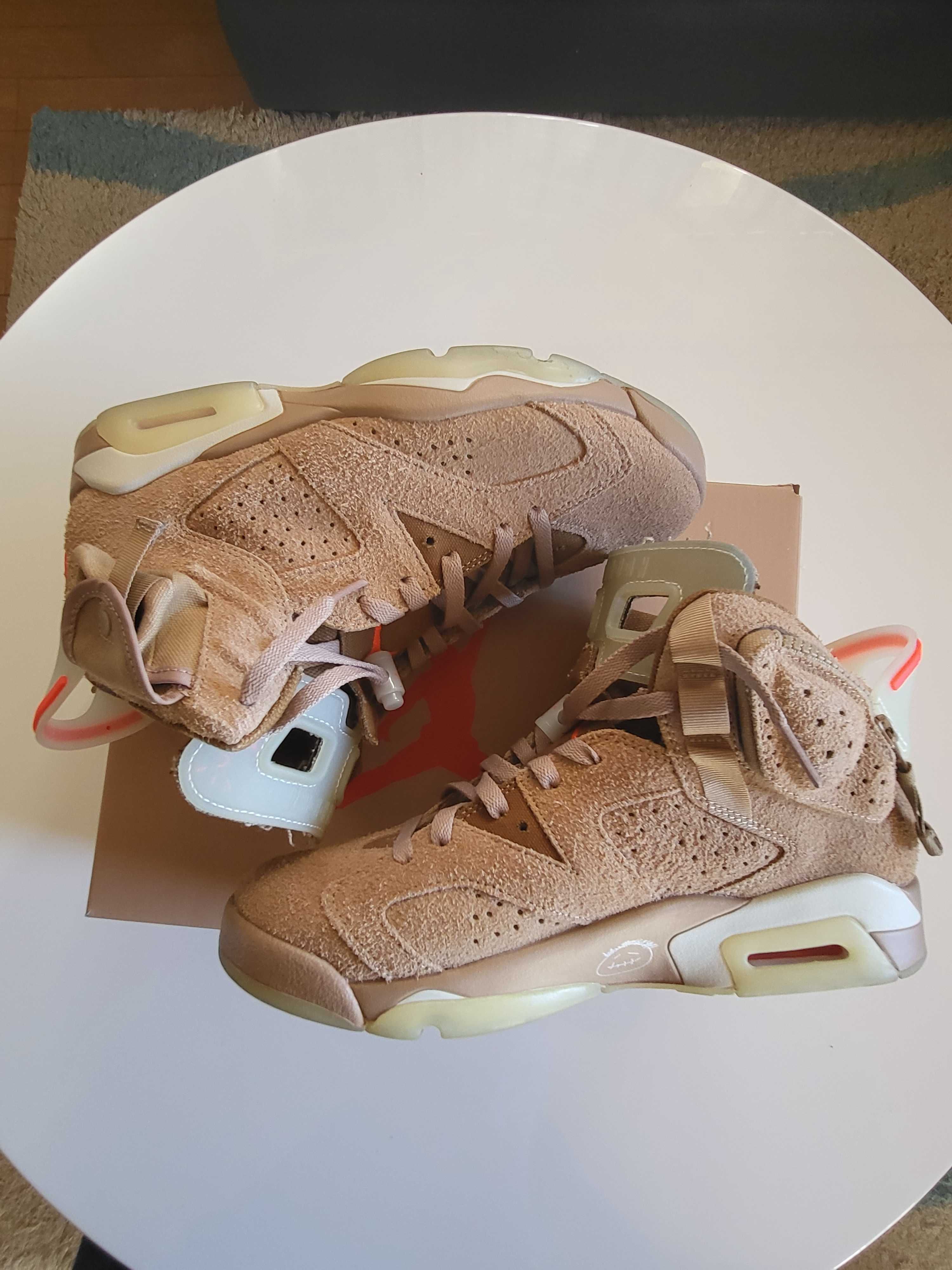 Travis Scott × Nike Air Jordan 6 "British Khaki"