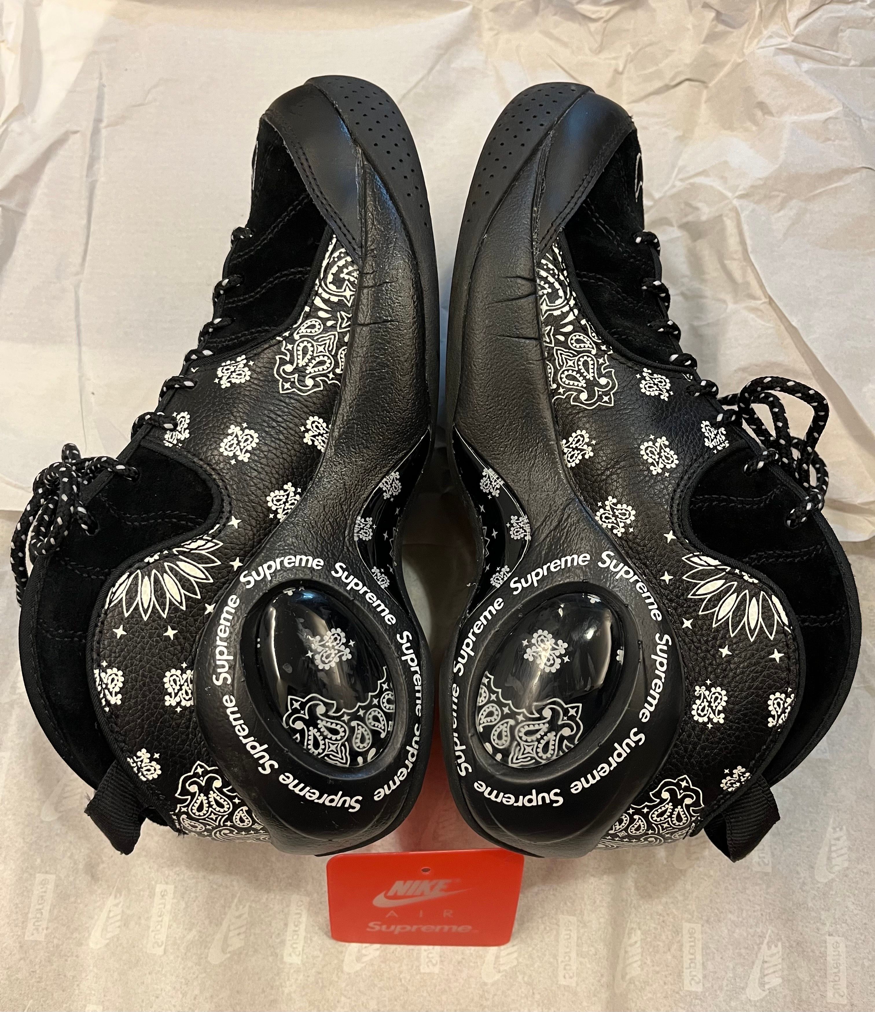 Supreme × Nike Air Zoom Flight 95 SP "Black/White"