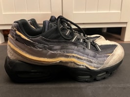 コムデギャルソン × ナイキ エアマックス95 "チャコール"