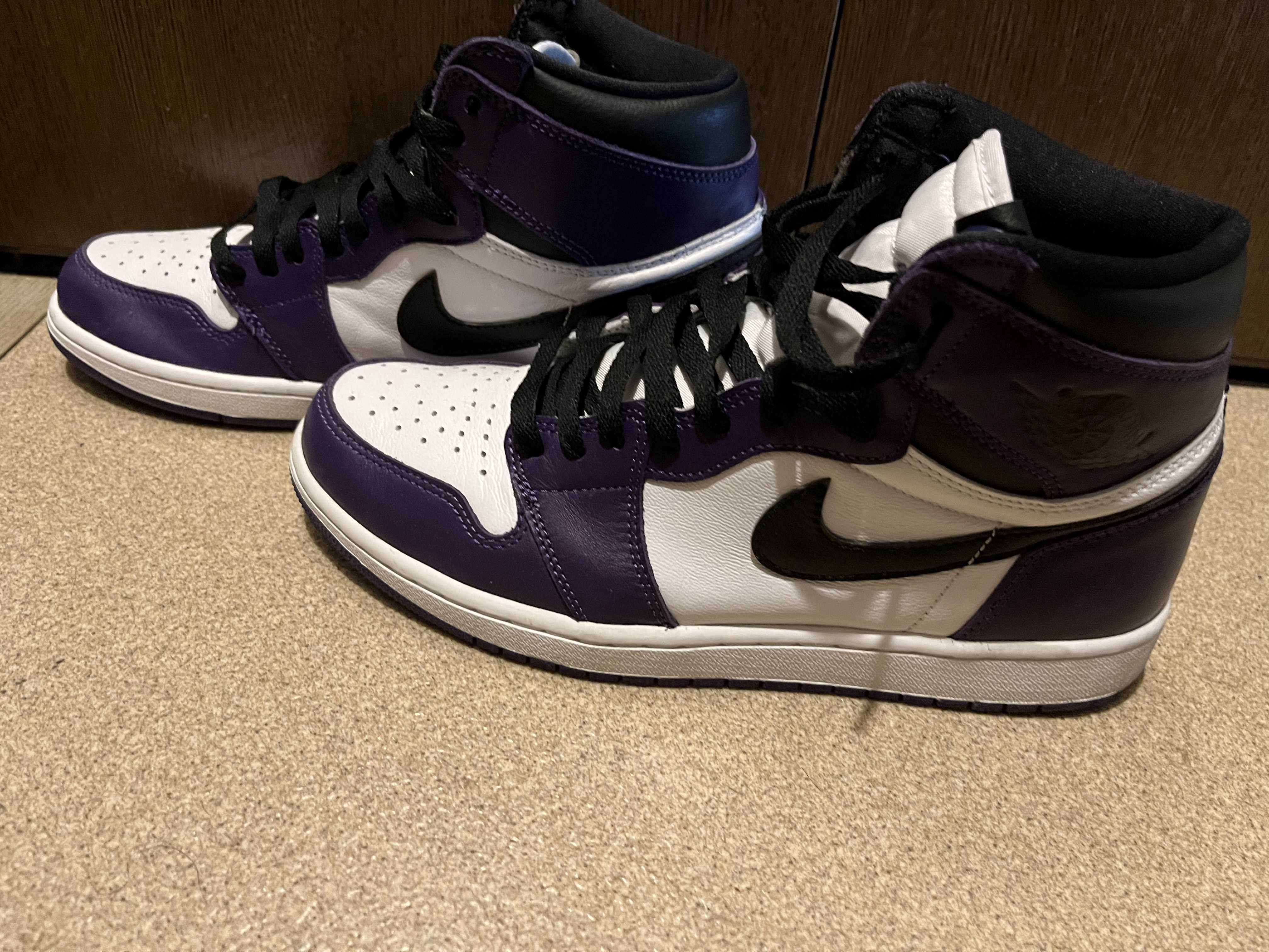 Nike Air Jordan 1 Retro High OG "Court Purple White/Black" (2020)   
