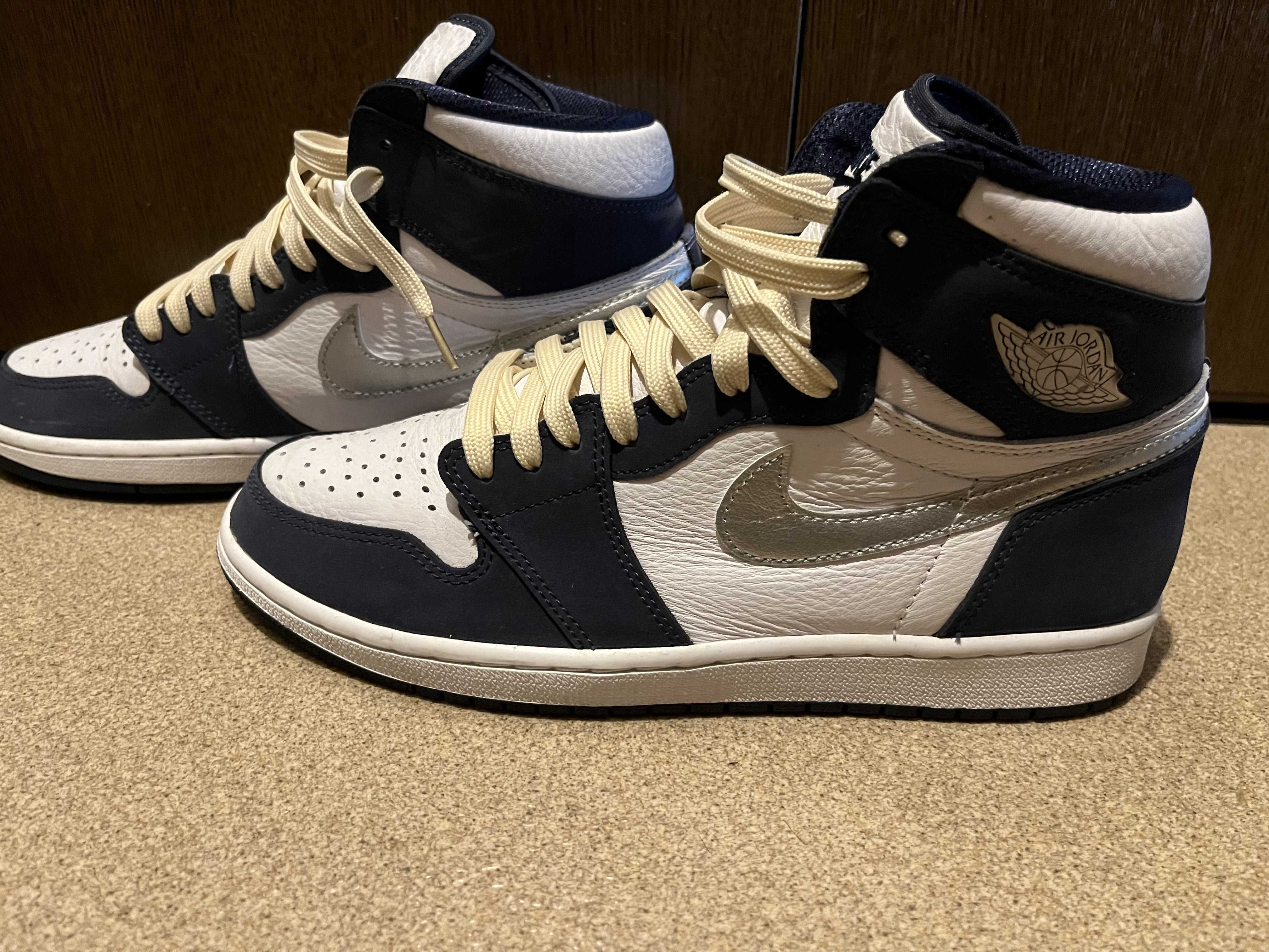 Nike Air Jordan 1 High OG CO.JP "White/Midnight Navy" (2020)(ブリーフケースなし)