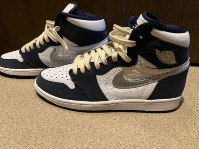 Nike Air Jordan 1 High OG CO.JP "White/Midnight Navy" (2020)(ブリーフケースなし)