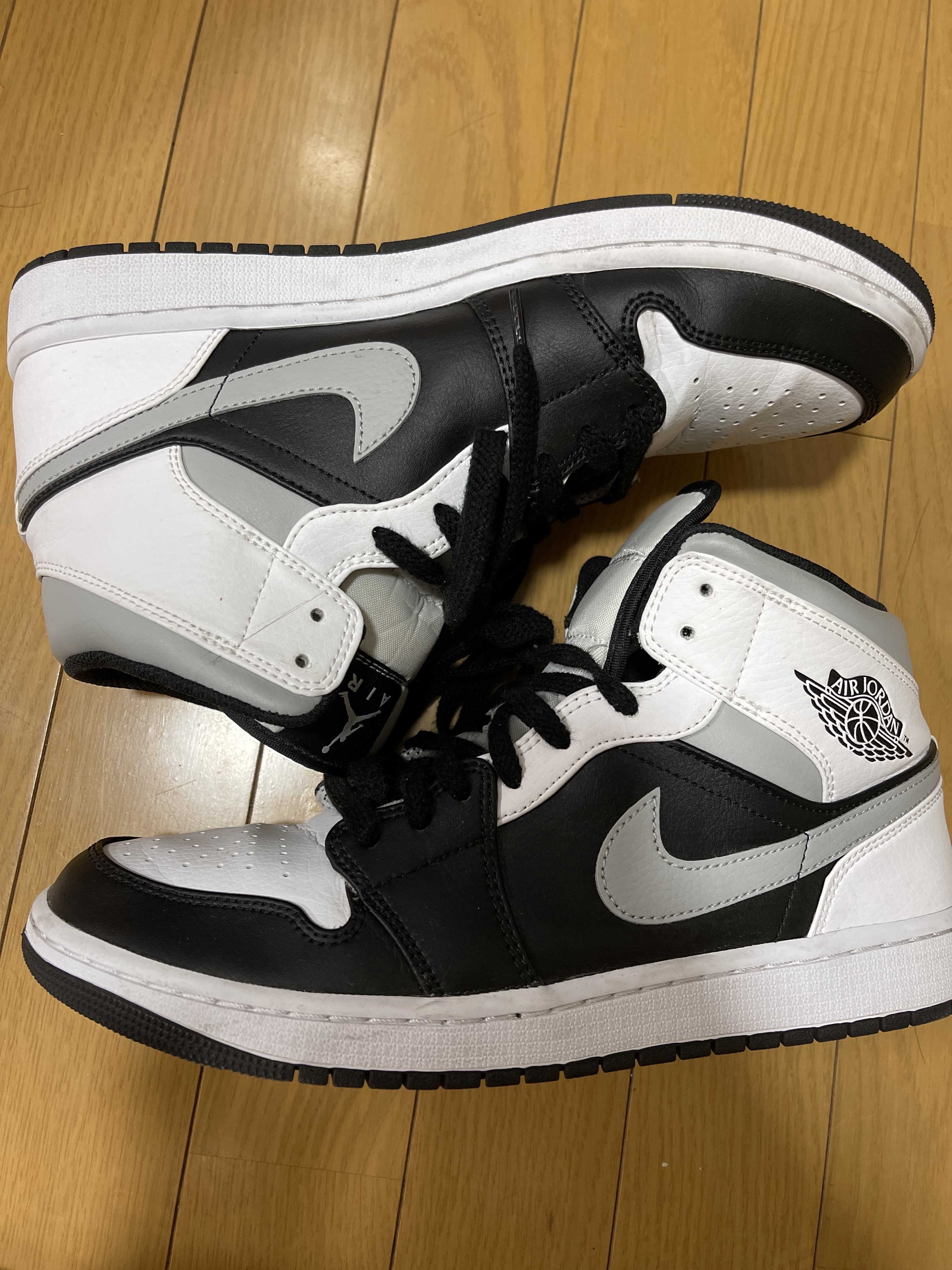 NIKE AIR JORDAN 1 MID "WHITE SHADOW"