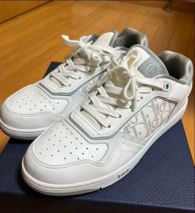 Dior B27 Low Top Sneaker Dior Oblique Galaxy Leather "White"