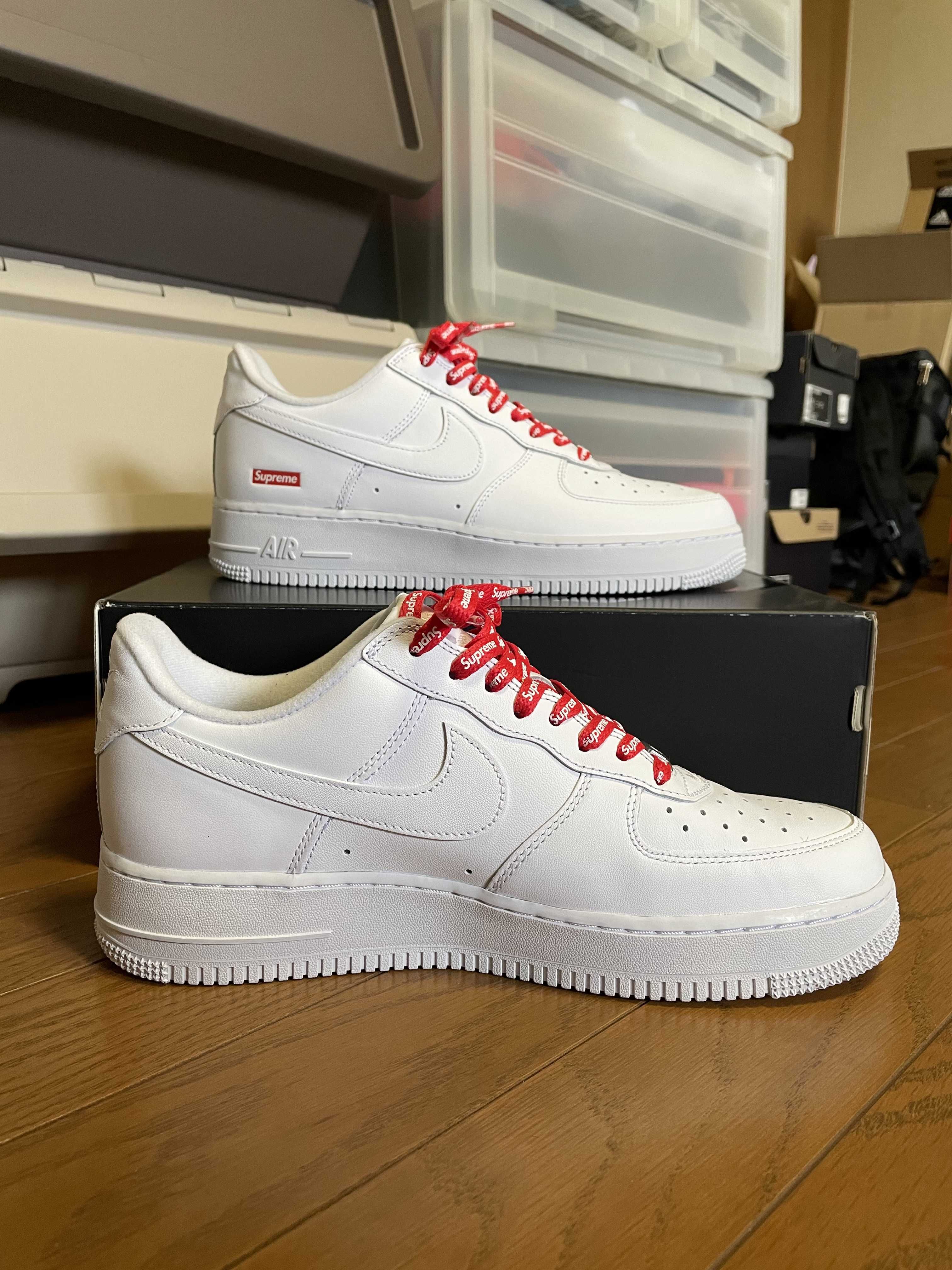 Supreme × Nike Air Force 1 Low "White"