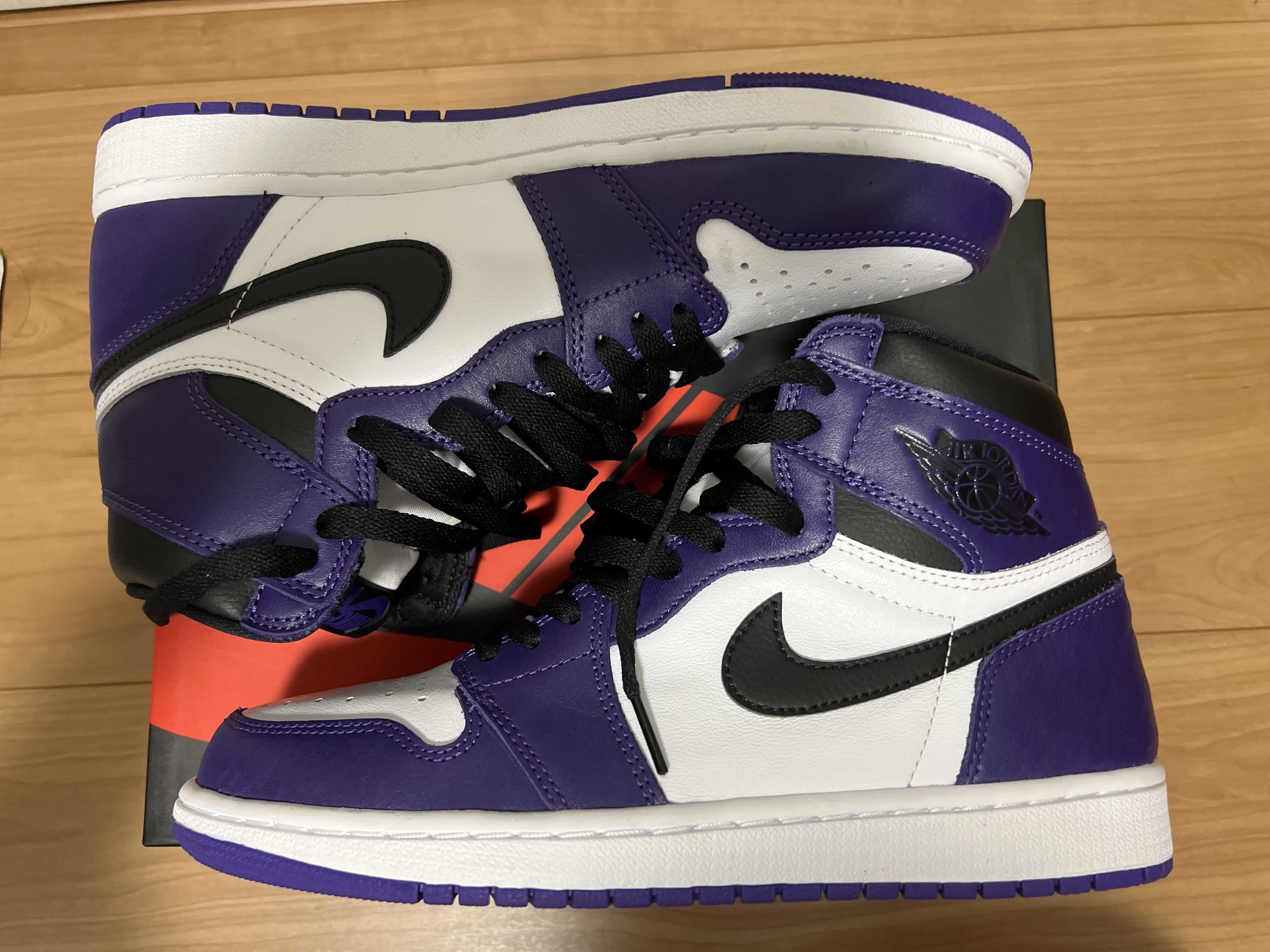 Nike Air Jordan 1 Retro High OG "Court Purple White/Black" (2020)   
