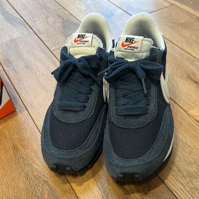 Fragment × sacai × Nike LD Waffle "Blackended Blue"