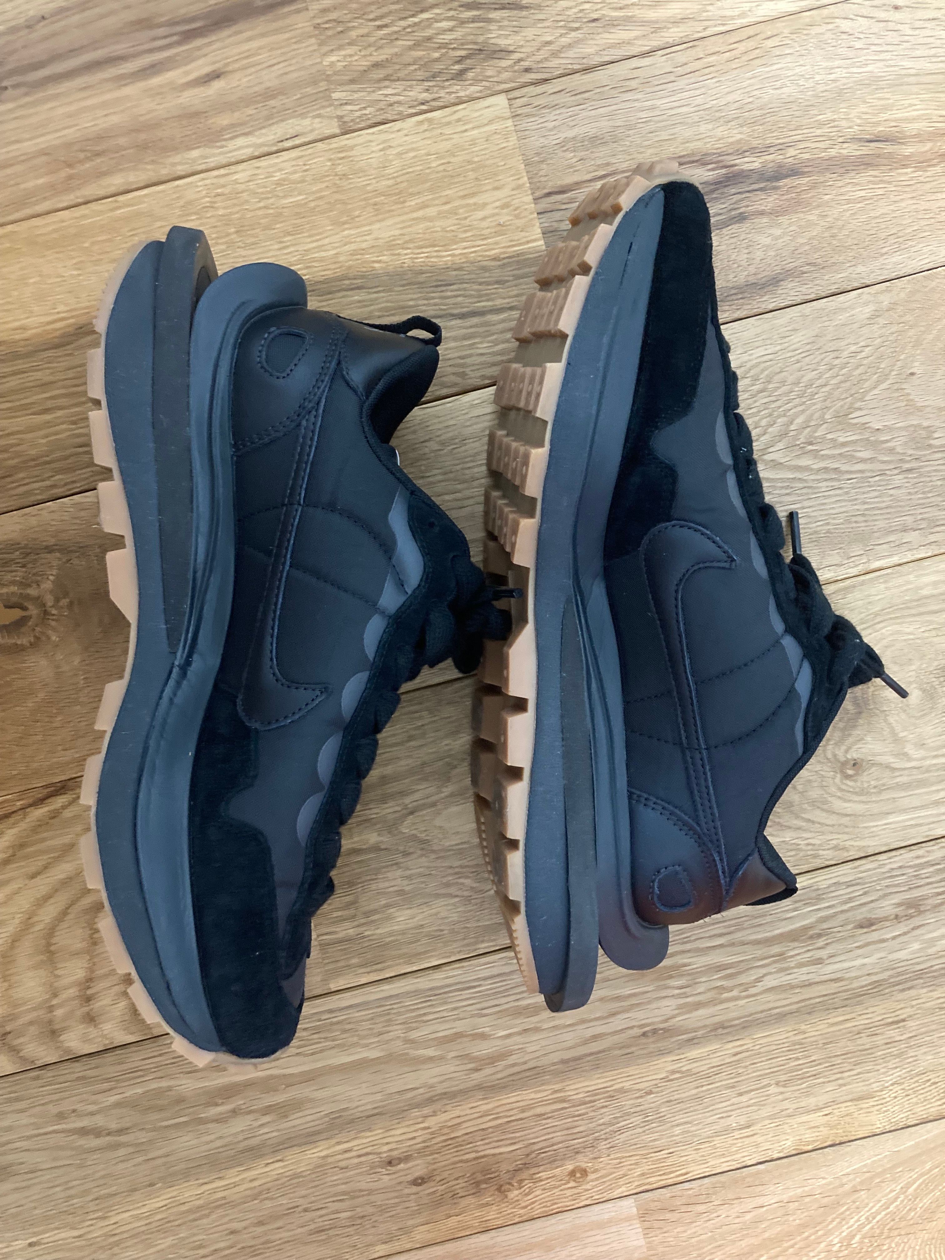 sacai × Nike VaporWaffle "Black Gum"