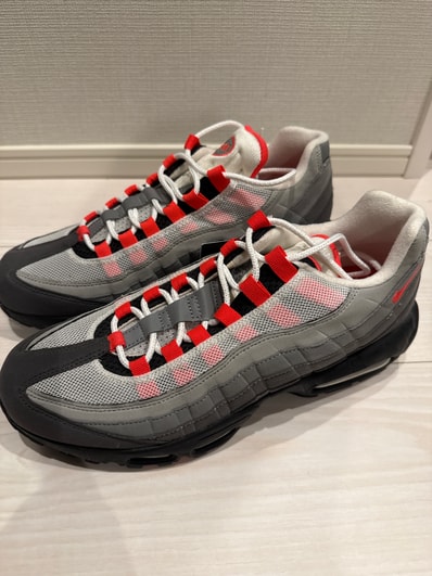 Nike Air Max 95 OG "White/Solar Red"