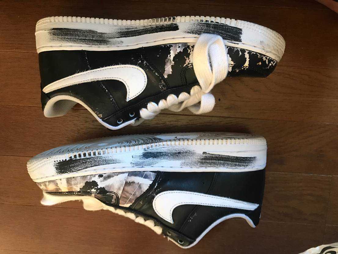 PEACEMINUSONE × Nike Air Force 1 Low Para Noise "Black" / G-DRAGON