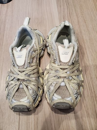 BALENCIAGA 3XL Extreme Lace Sneaker "Light Beige"