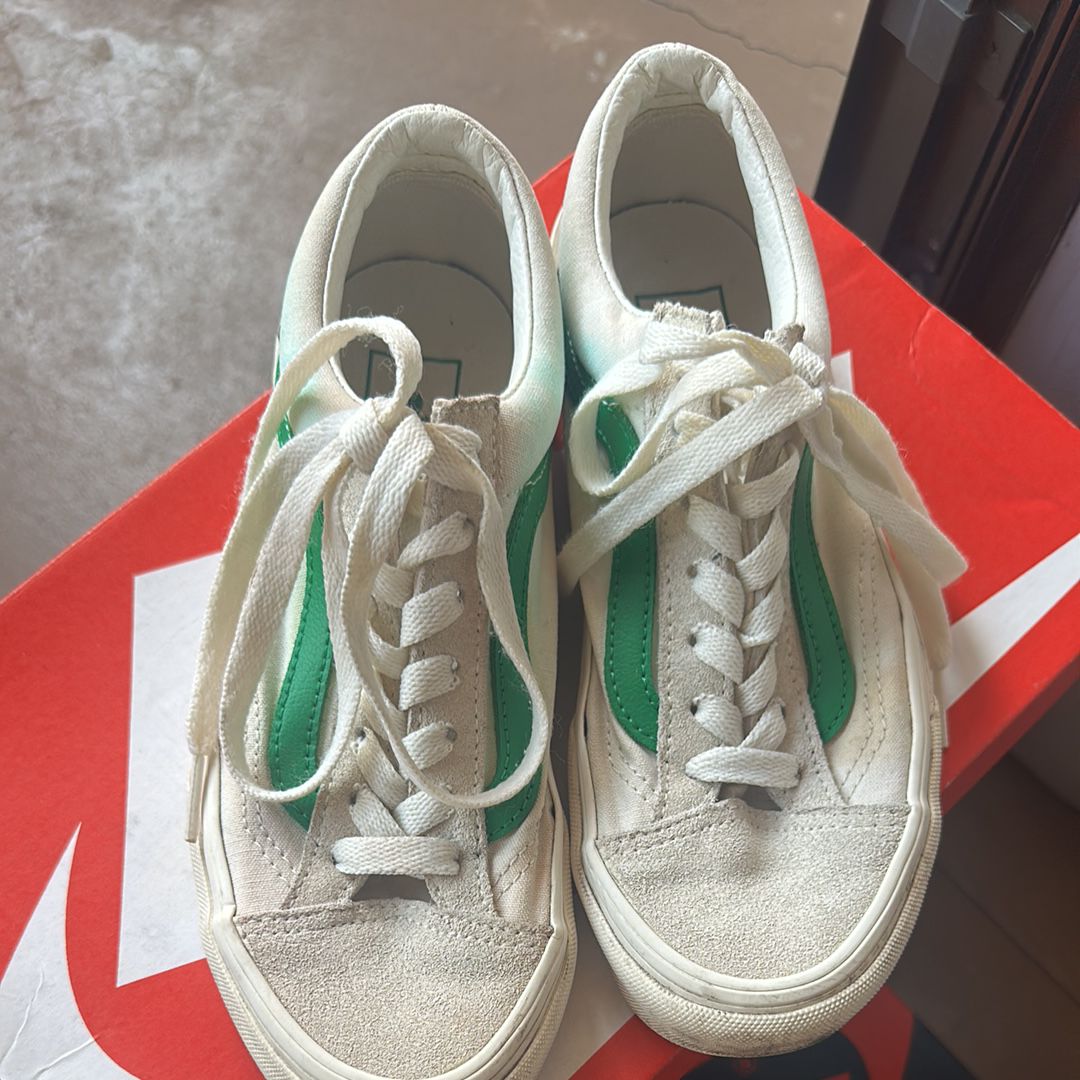 Vans Style 36 "Marshmallow/Jolly Green"