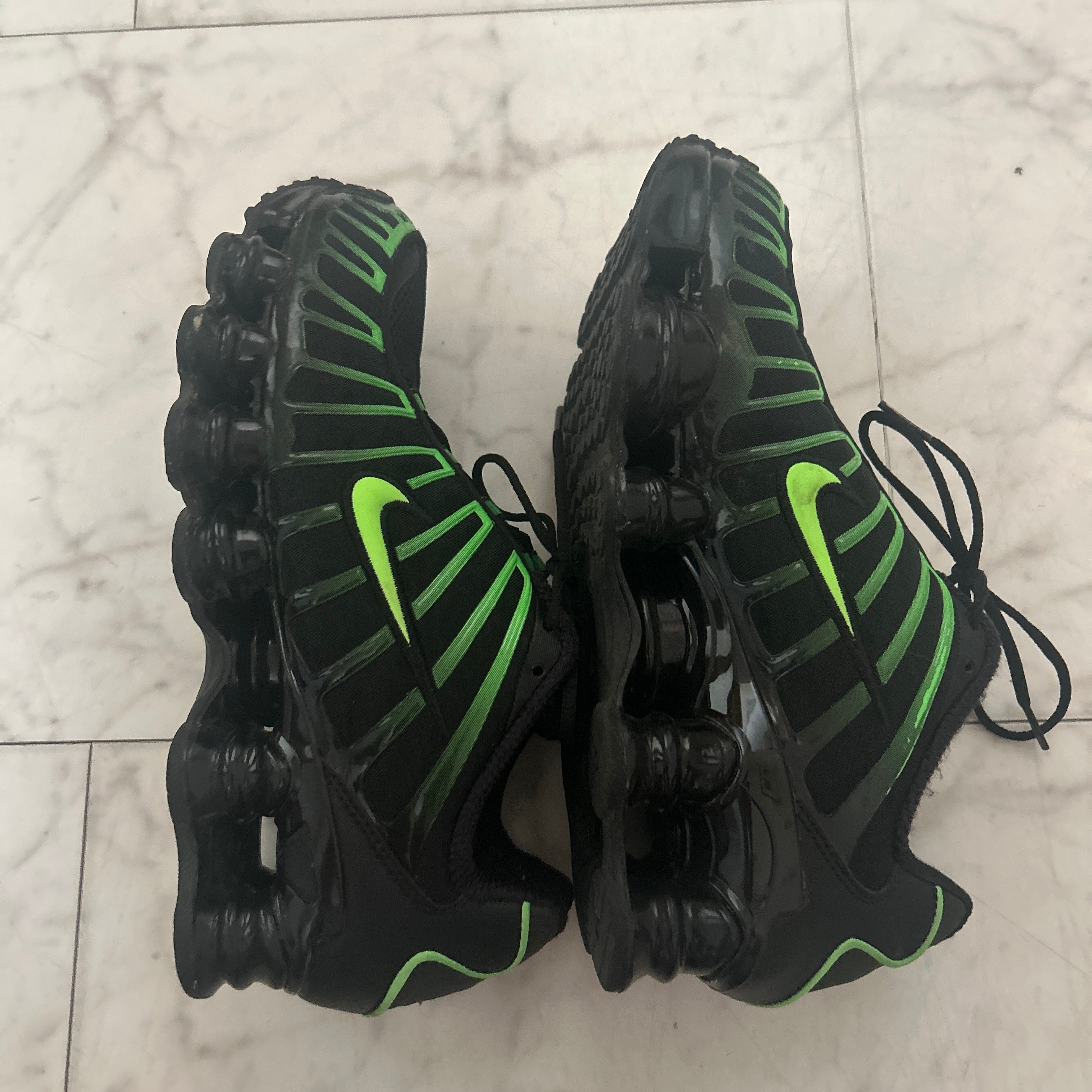 Nike Shox TL "Black/Green Strike"