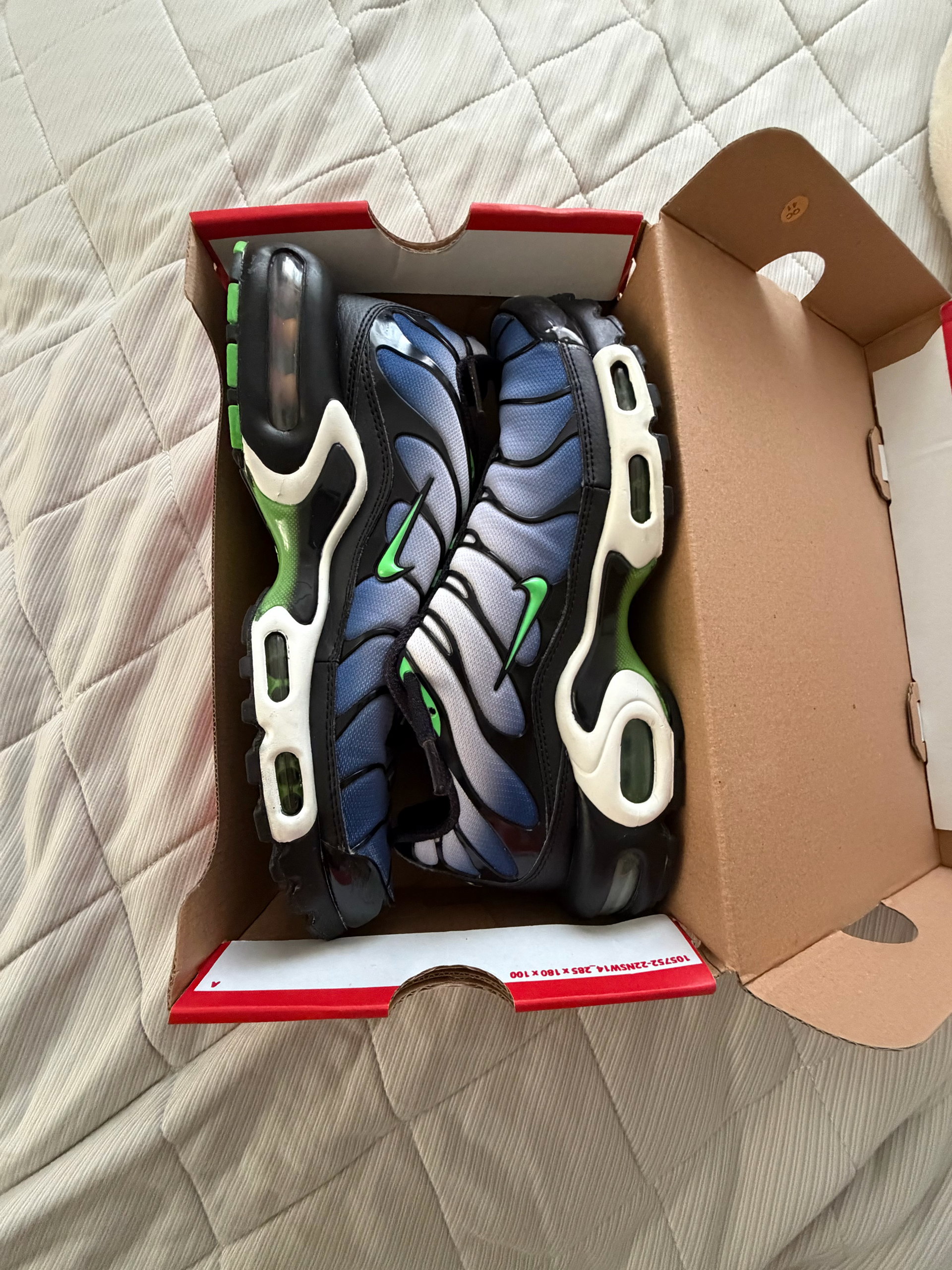 Nike Air Max Plus "Black Scream Green"