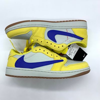 Travis Scott × Nike Women's Air Jordan 1 Retro Low OG "Canary"