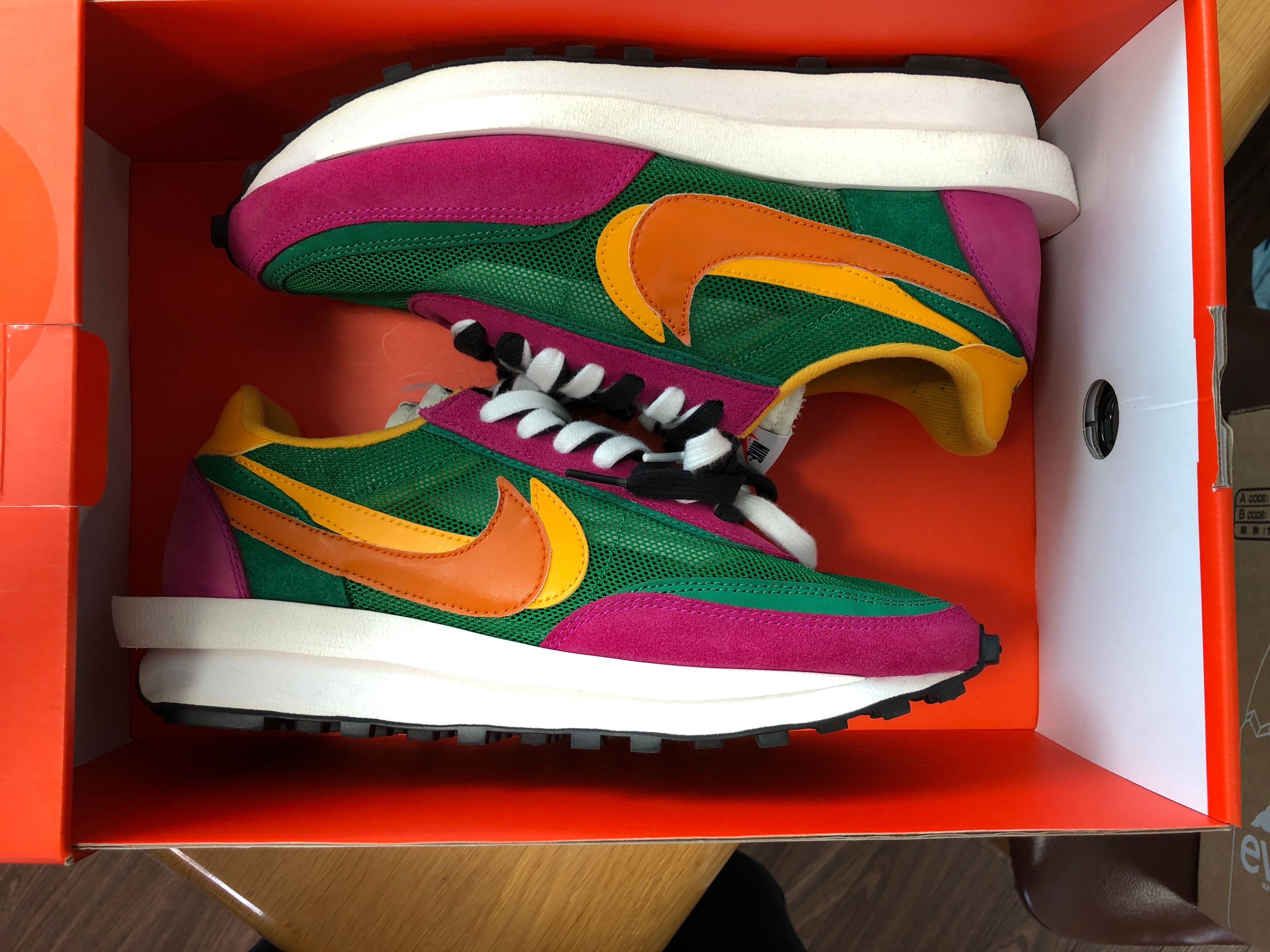 sacai × NIKE LDV WAFFLE "PINE GREEN"