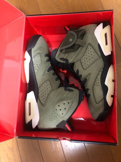 Travis Scott × Nike Air Jordan 6 Retro "Medium Olive"